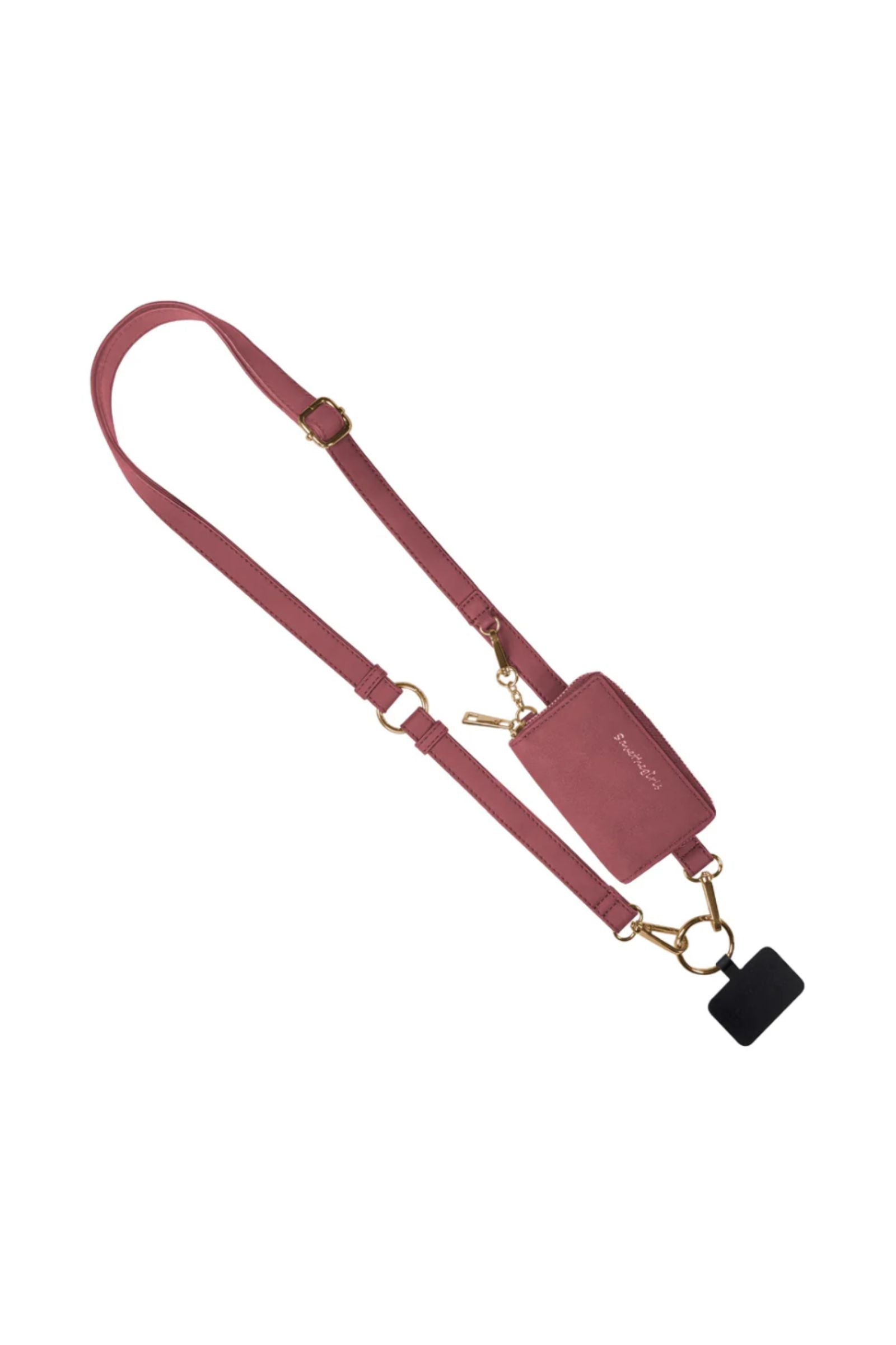 PRE-ORDER Clip & Go Strap Pouch Brushed Vegan Leather shipping apx 4/30