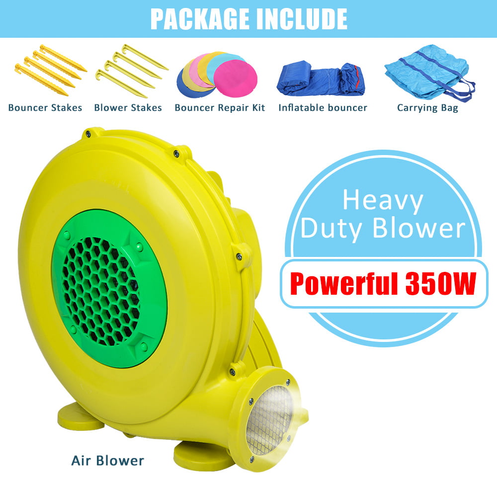 Ktaxon Inflatable Bounce House Jumper Castle Water Spray with 350W Air Blower