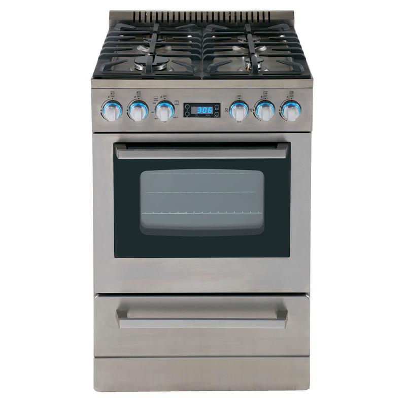 Avanti 24in Elite Freestanding Gas Range DGR24P3S