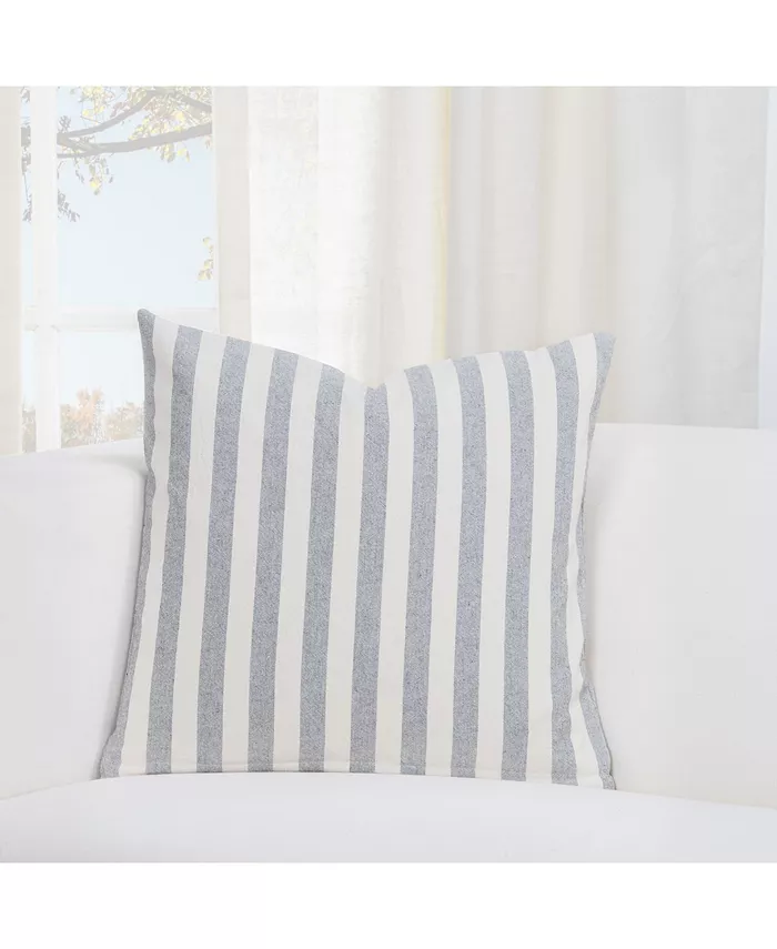 Siscovers Farmhouse Striped Decorative Pillow， 16