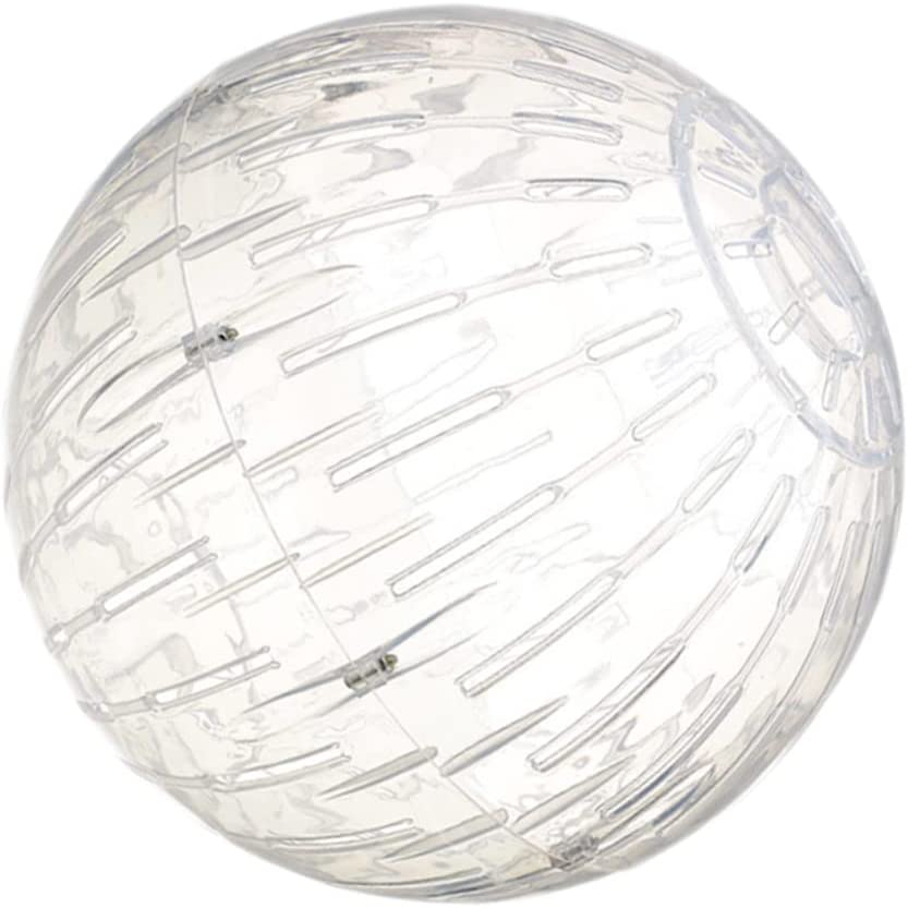ZXM 1pc 19cm Hamster Running Ball Guinea Pig Hedgehog Hamster Exercise Ball Small Pet Toy Plastic Running Play Toy Random Color
