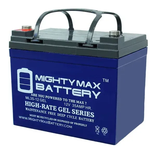 Mighty Max Battery 12V 35AH GEL Battery Replacement for Ariens Gravely 1640H ML35-12GEL576