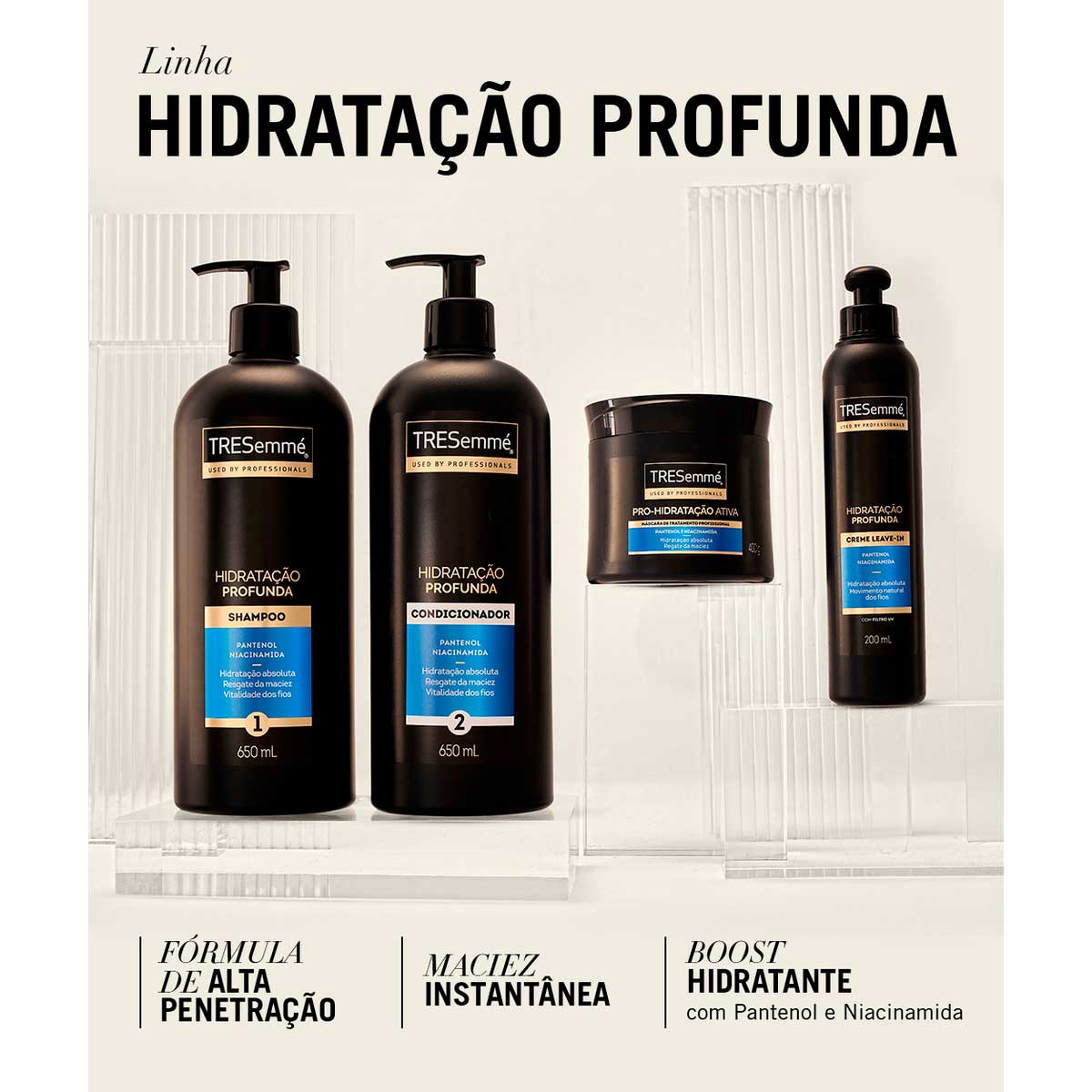 Shampoo TRESemme Hidratacao Profunda 650ml