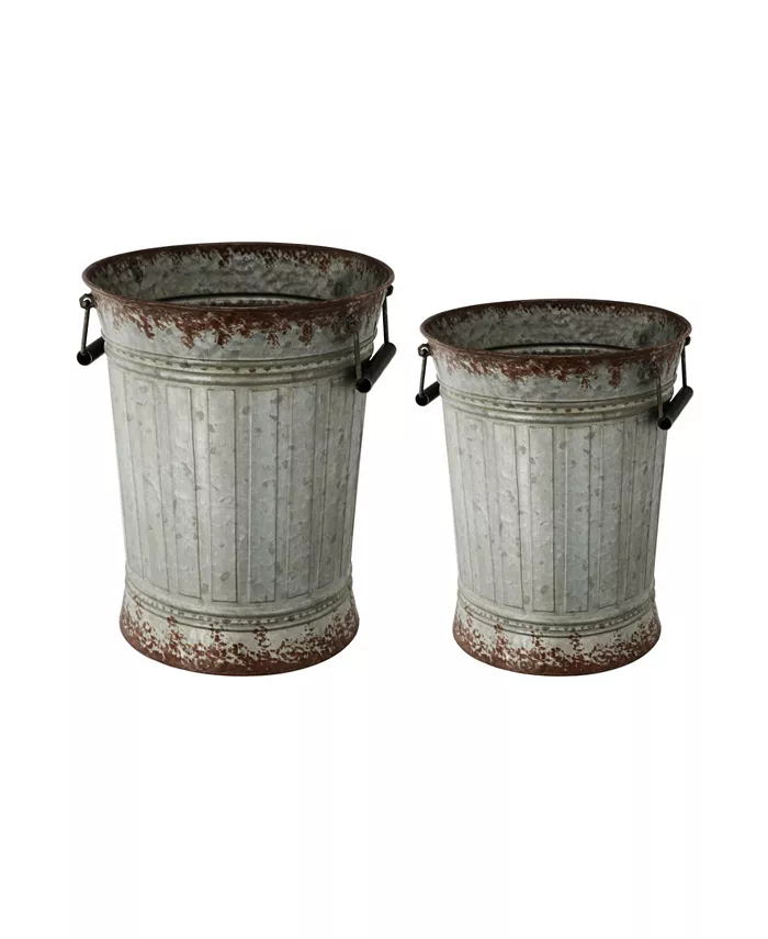 AB Home Metal Pots， Set of 2