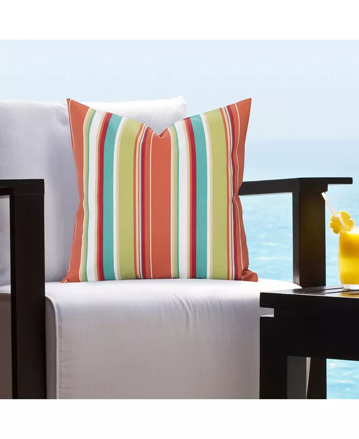 Siscovers Boardwalk Indoor Outdoor Decorative Pillow， 16