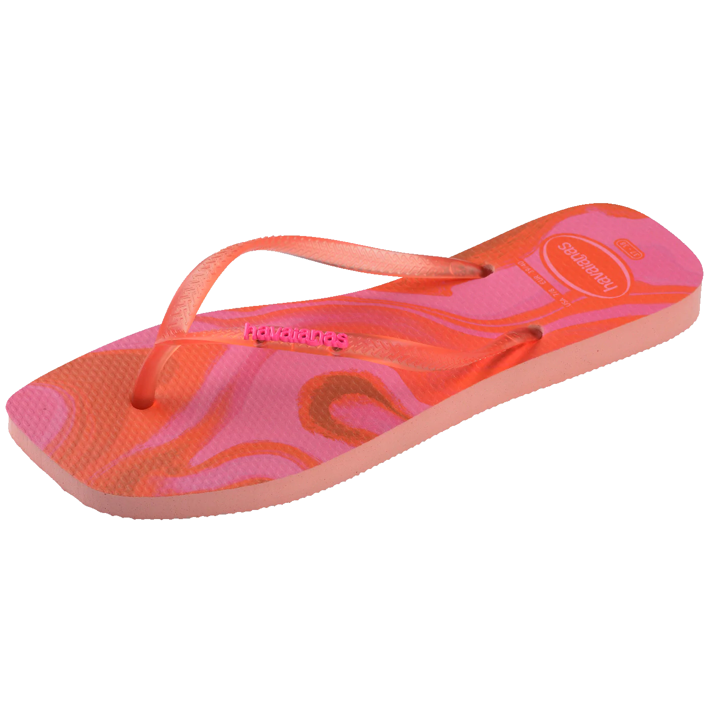 Chinelo Havaianas Slim Square Jelly