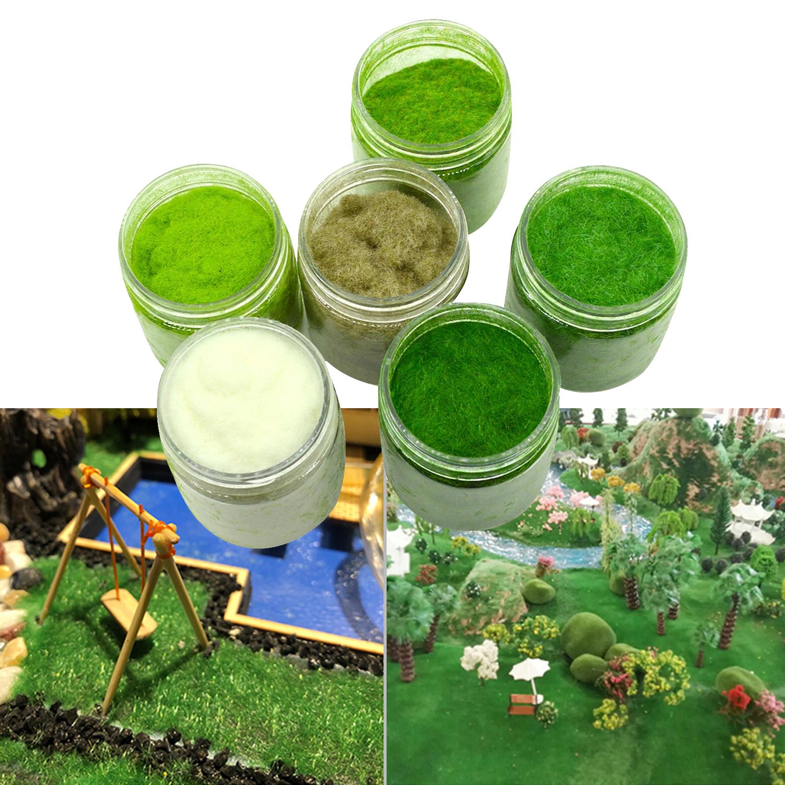 Static Grass Simulation Model Grass Scale DIY Model Grass Tufts for War Gaming