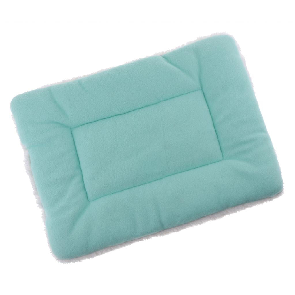 Dog Crate Pad Comfortable Soft Crate Mat Rectangle Pet Crate Pad Slip Machine Washable Dog Kennel Pad Cushion for Pets Sleeping Blue S