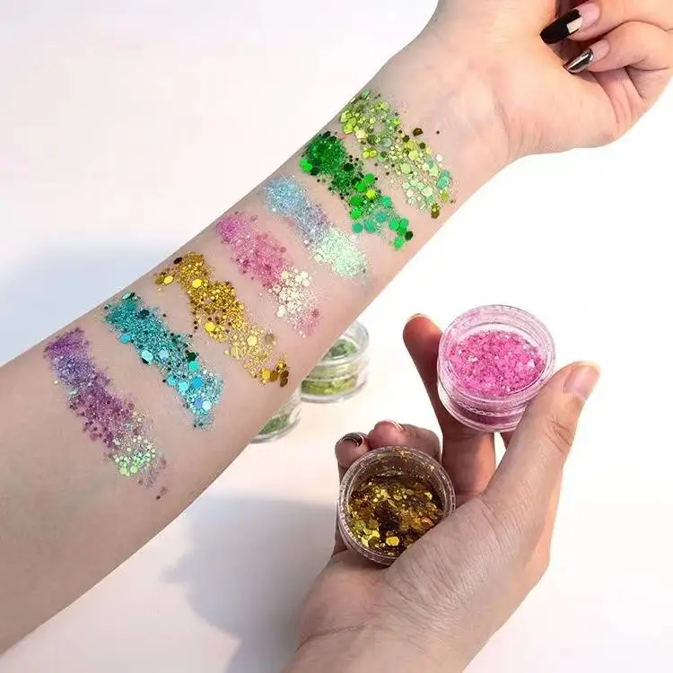 Body Eye Hair Nail Festival Chunky Holographic Glitter