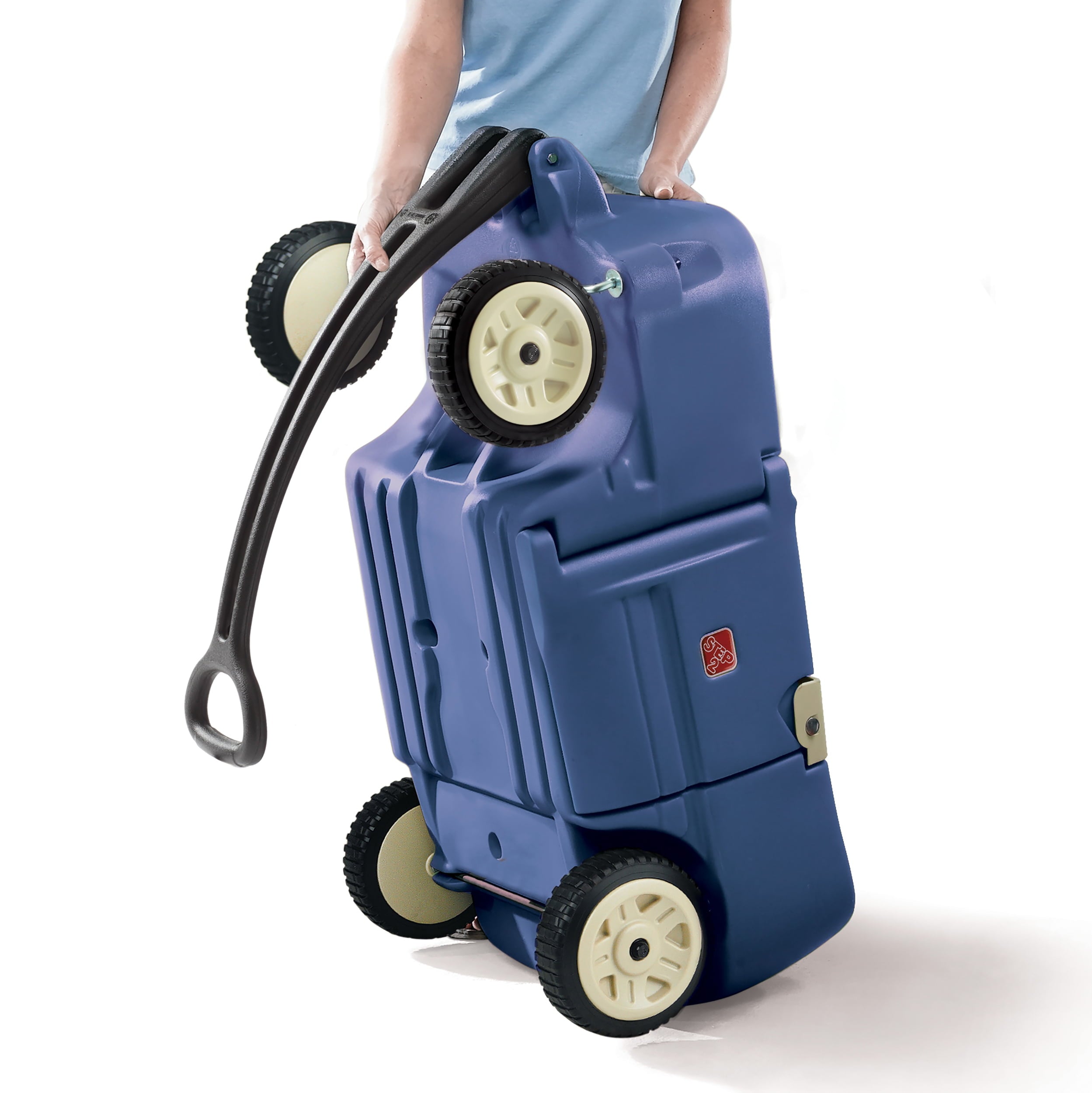 Step2 Wagon for Two Plus Pull Wagon for Kids， Blue