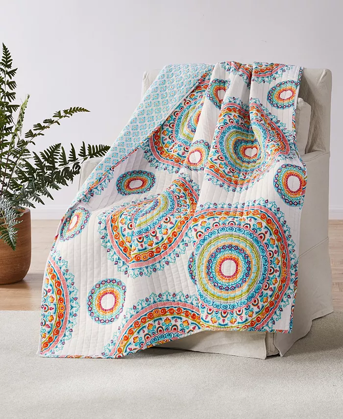 Levtex Mayla Quilted Throw， 50