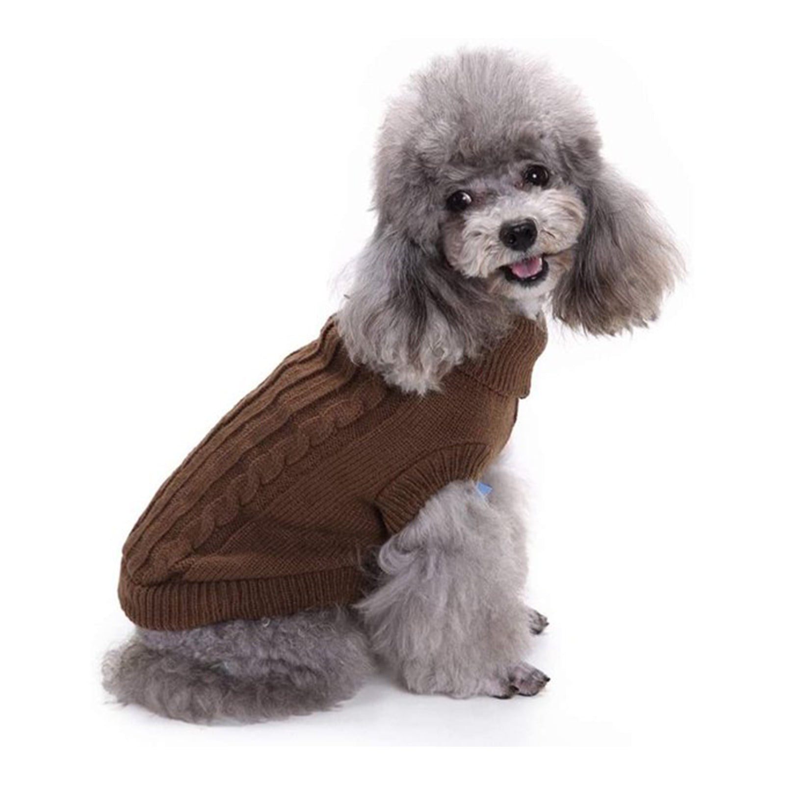 Small Dog Sweaters Knitted Pet Cat Sweater Warm Dog Sweatshirt Dog Winter Clothes Kitten Puppy Sweater