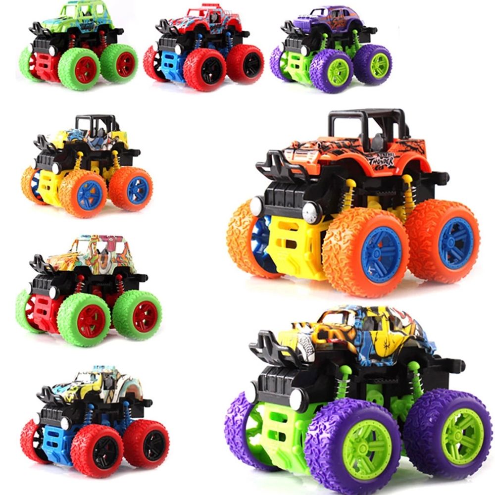 Car Model 4 Wheels Racing Game Dinosaur Off-road Vehicle Police Car Inertia Car Toy Toy Vehicles Pullback Car Action Figure DINOSAUR GREEN