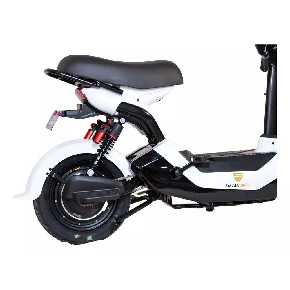 Bicicleta Elétrica Confort 500w Adulto Sem CNH Scooter - Cor: Branca