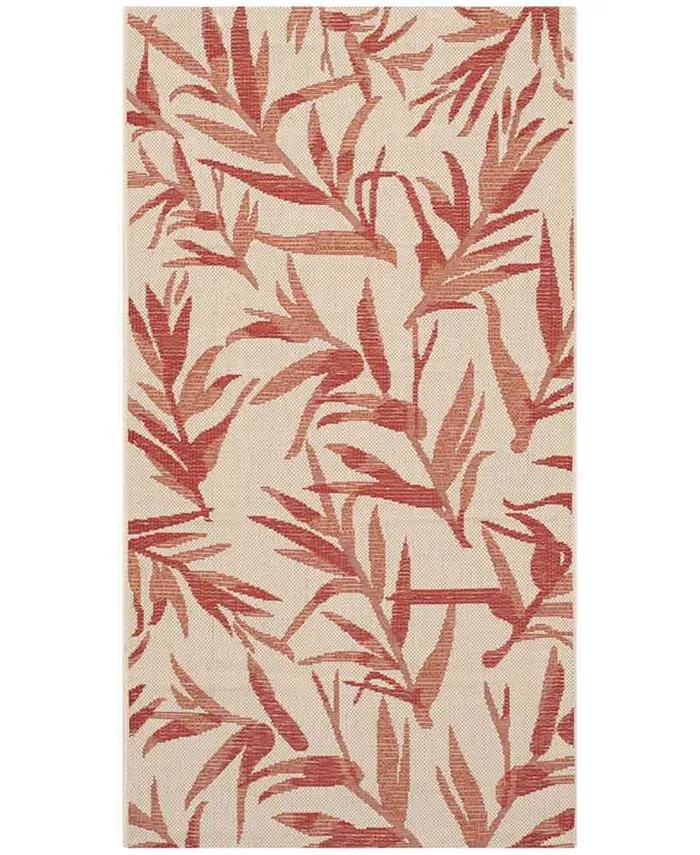 Safavieh Courtyard Beige and Terracotta 2'7