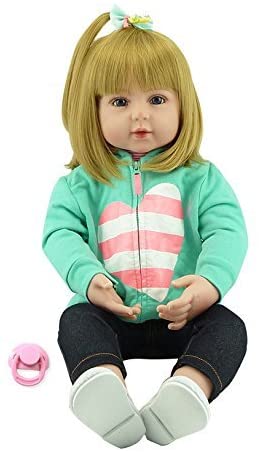 NPK DOLL Reborn Baby Girl Realistic Baby Doll