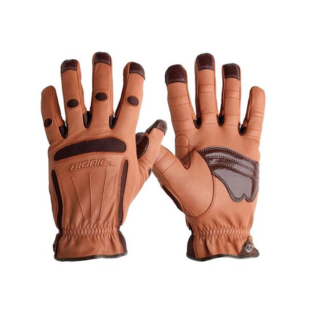 Bionic Glove  Mens Tough Pro Natural Fit Gardening - Brown, Large