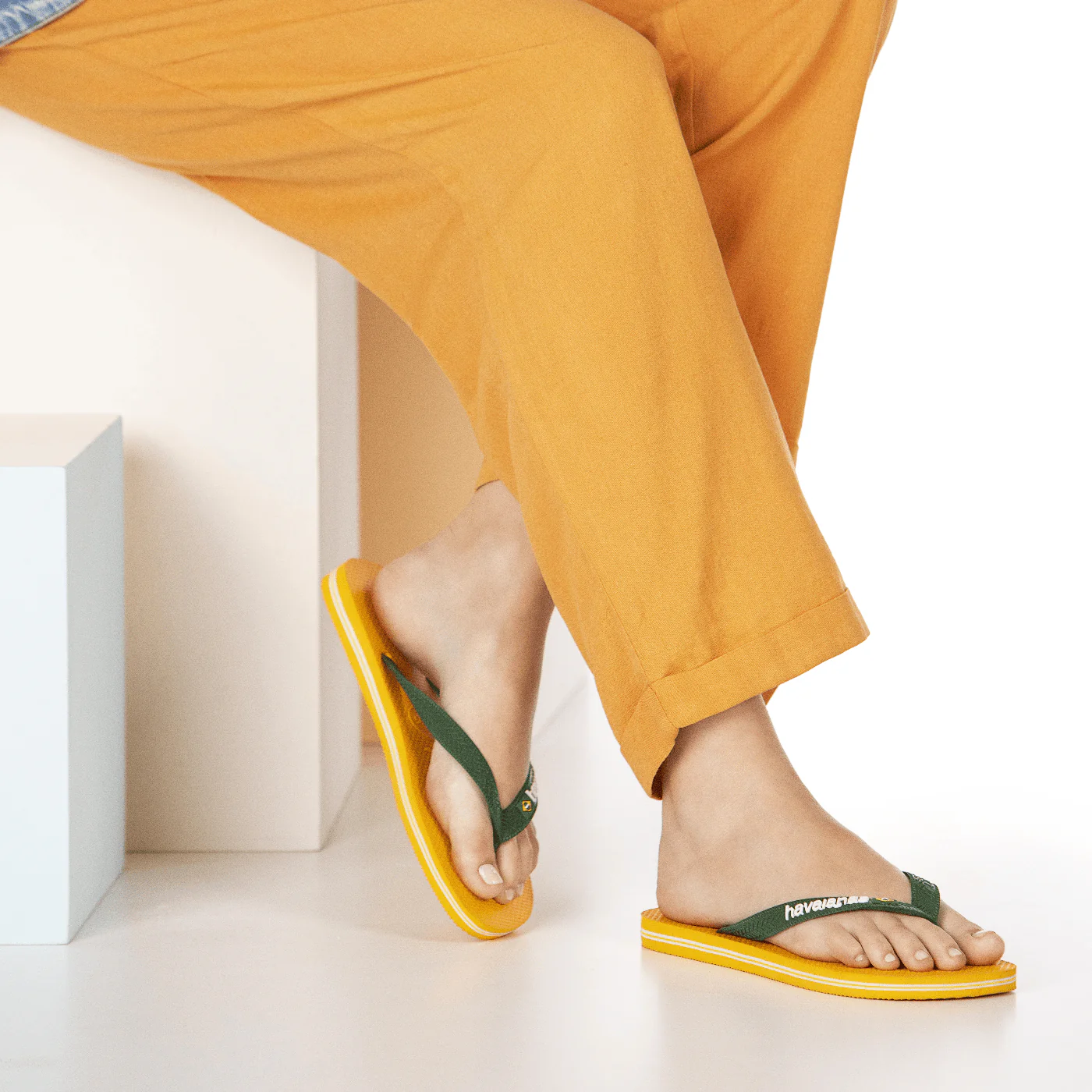 Chinelo Havaianas Brasil Logo