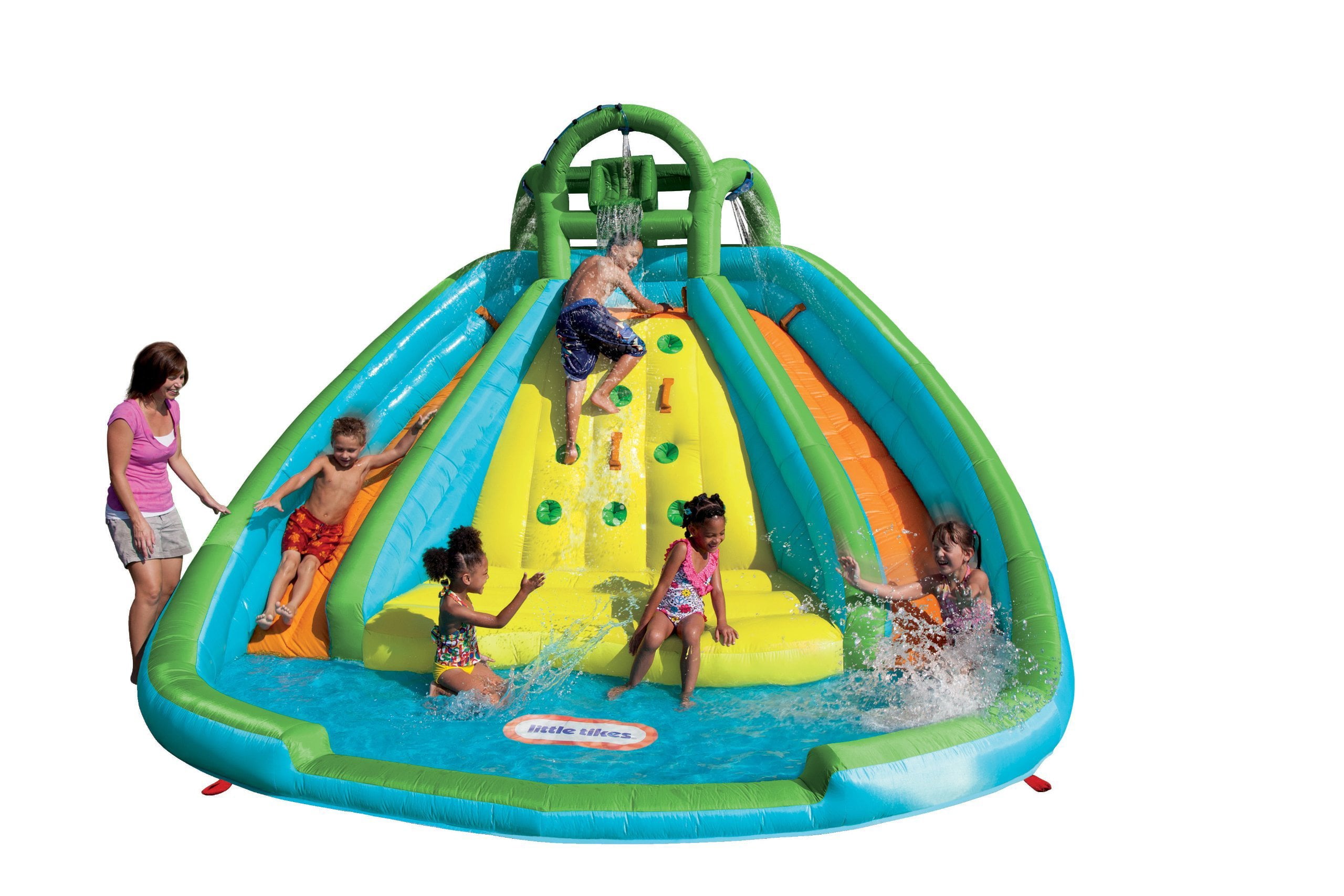 Little Tikes Rocky Mountain River Race Inflatable Slide Bouncer Little Tikes Bouncer