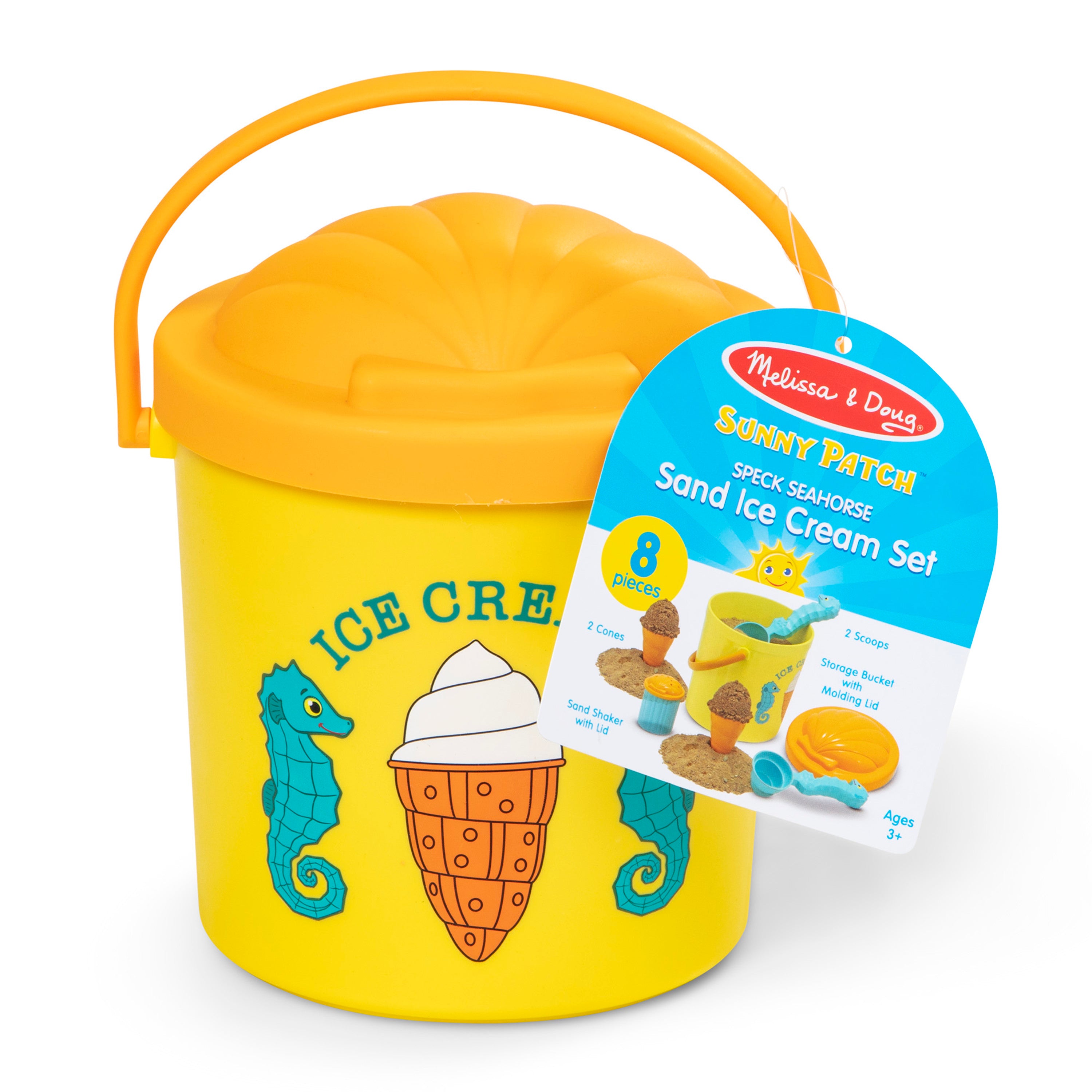 Melissa & Doug Sunny Patch Speck Seahorse Sand Ice Cream Play Set