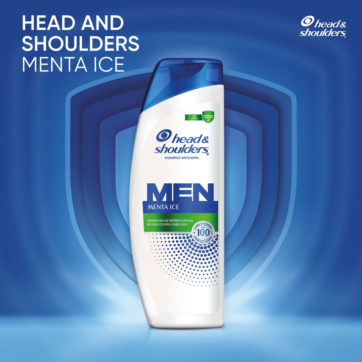 Shampoo Anticaspa Head & Shoulders Menta Ice 200ml