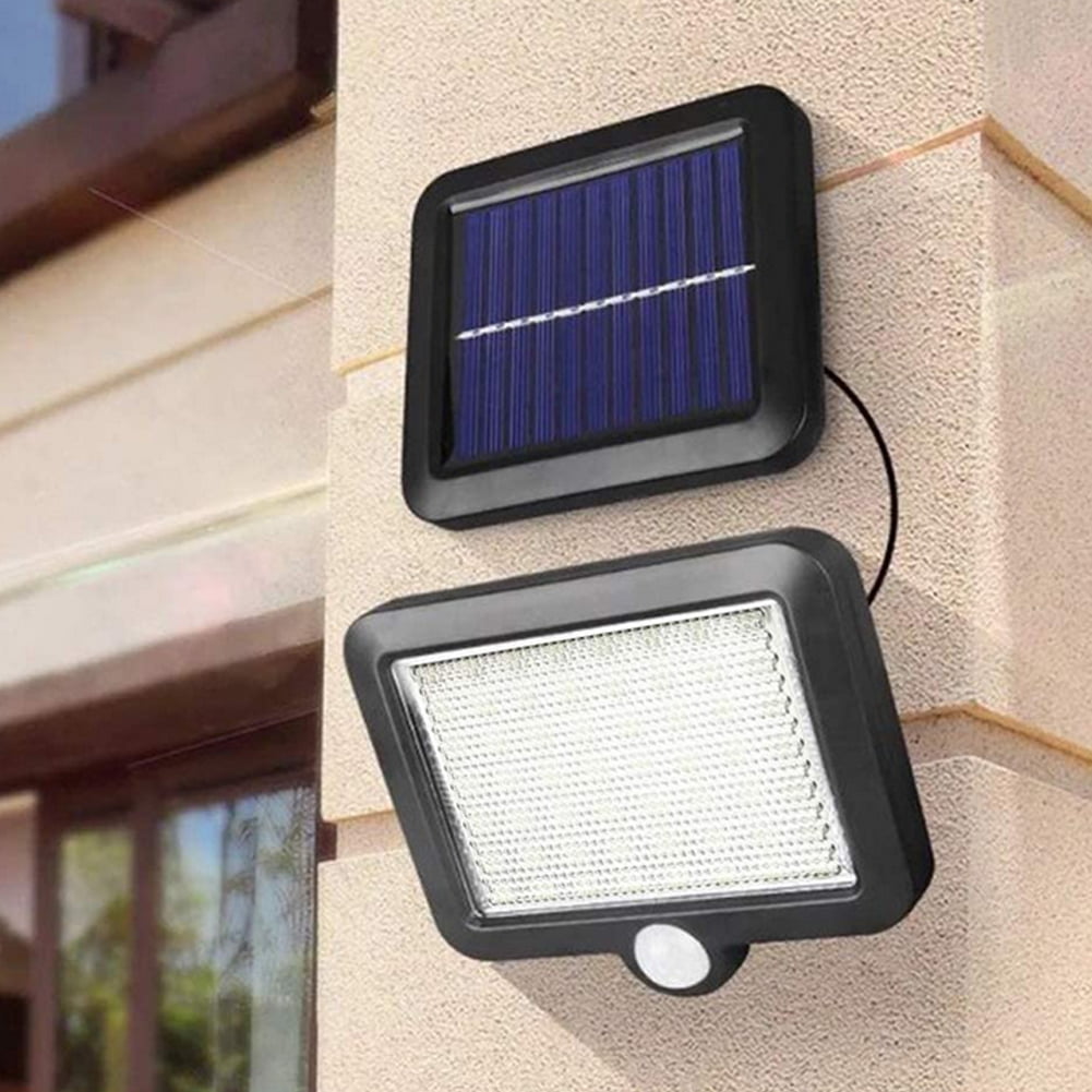 Aolyty Solar Motion Sensor Lights Outdoor Indoor Solar Powered Flood Light for Porch Fence Patio Yard