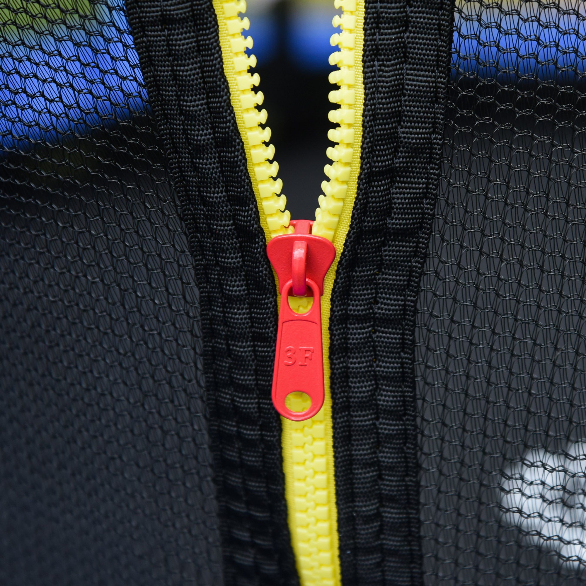 Outsunny Î¦5FT Kids Trampoline with Enclosure Net， Springless Design， Safety Pad and Steel Frame for Indoor Outdoor， Toddler Round Bouncer for Age 3 to 6 Years Blue