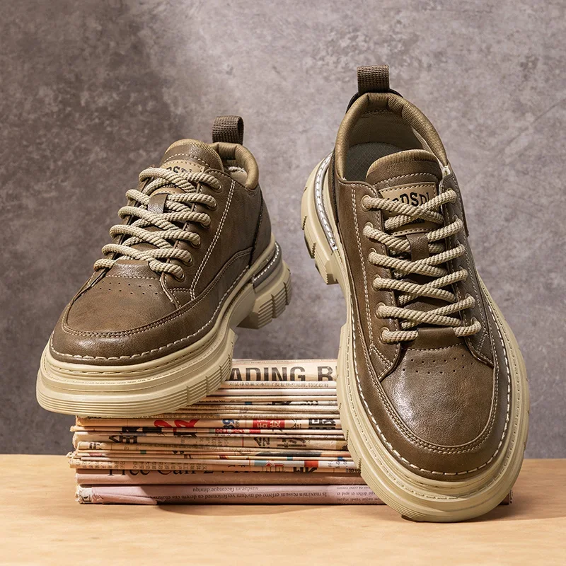 Tênis Heritage™ com Tecnologia Aeroblade e Solado Robusto / O Legado do Couro Premium e Tradição Artesanal!