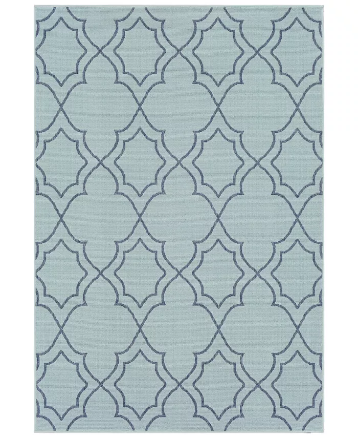 Surya Alfresco ALF-9652 Aqua 8'9