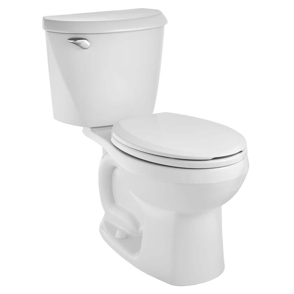 American Standard Reliant 2Piece 128 GPF Single Flush Round Toilet with Slow Close Seat in White