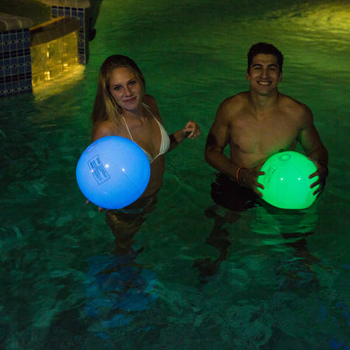 PoolCandy - Illuminated Beach Ball， 12 Inches