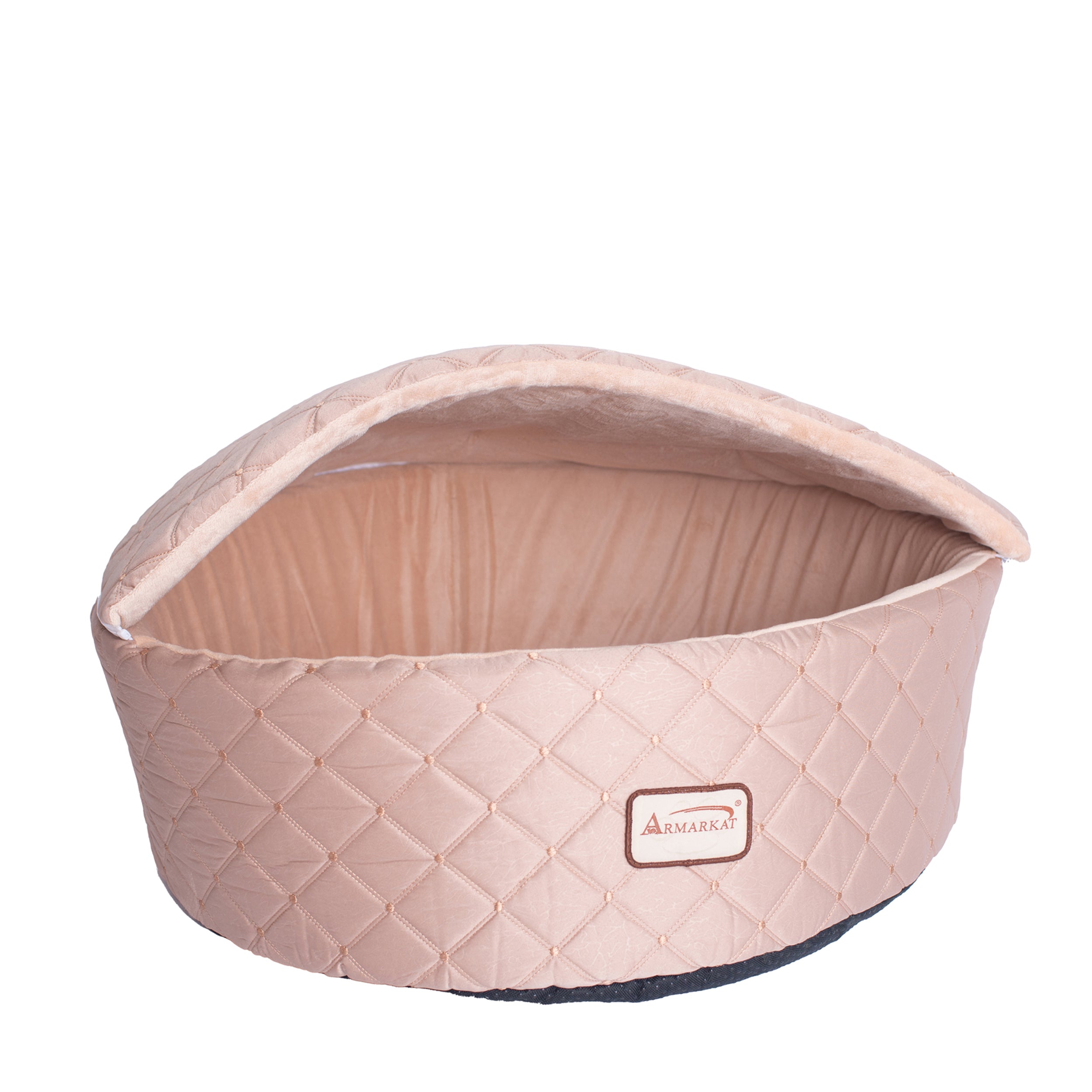Armarkat Cat Bed， Medium， Light Apricot， C33HFS/FS-M