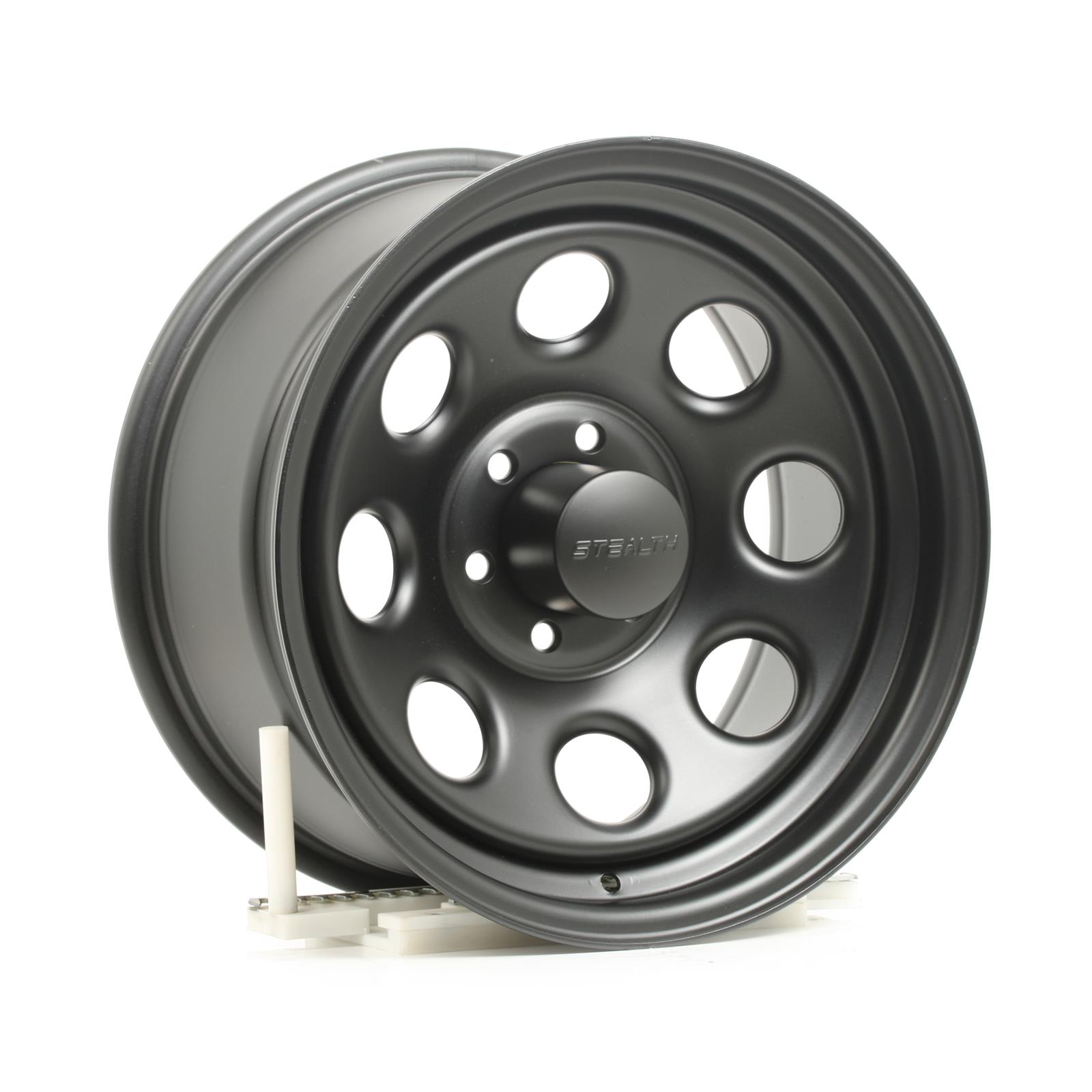 U.S. Wheel 044-7864P U.S. Wheel 044 Series Stealth Crawler Black Wheels