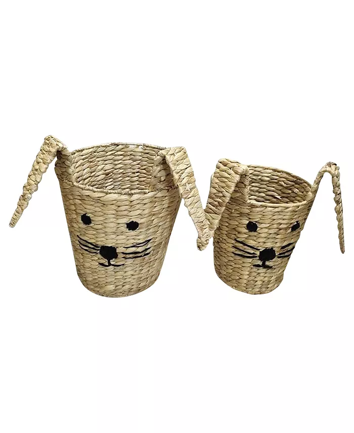 Baum Round Tapered Baskets， Set of 2