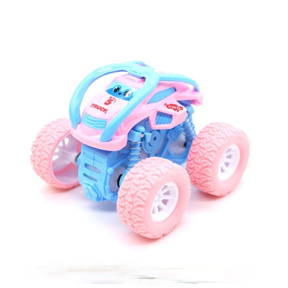 Car Model 4 Wheels Racing Game Dinosaur Off-road Vehicle Police Car Inertia Car Toy Toy Vehicles Pullback Car Action Figure MALONKA PINK