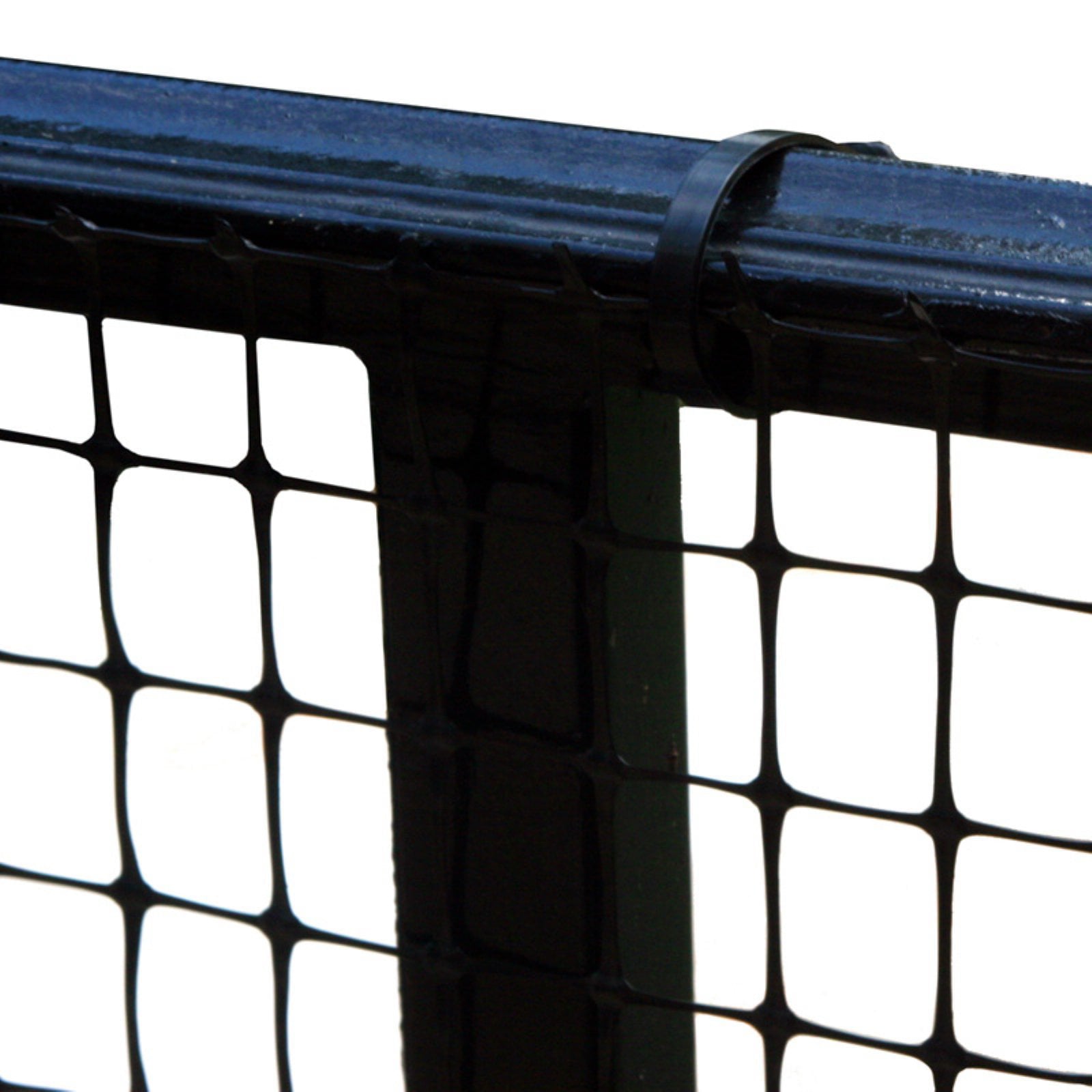 Cardinal Gates Deck Shield Outdoor Pet Safety Netting， Black