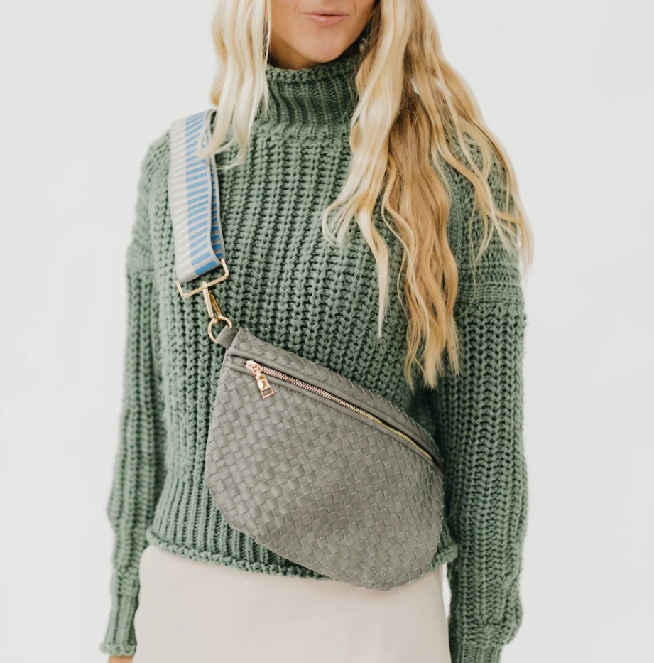 PRE-ORDER Westlyn Woven Bum Bag shipping apx 4/30