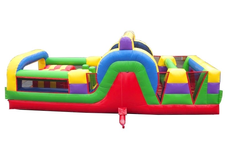 TentandTable Commercial Inflatable Obstacle Course， Retro