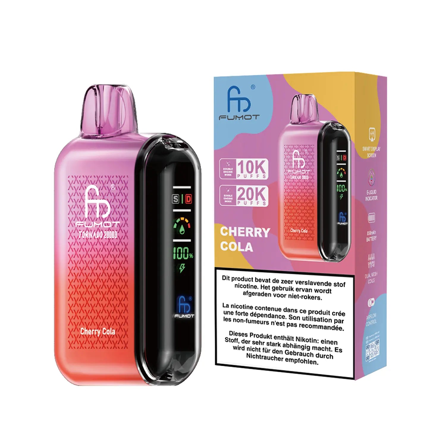 Fumot Tornado Vape 20000 - Cherry Cola