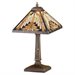 Meyda  66231 Stained Glass /  Accent Table Lamp From The Mission Collection