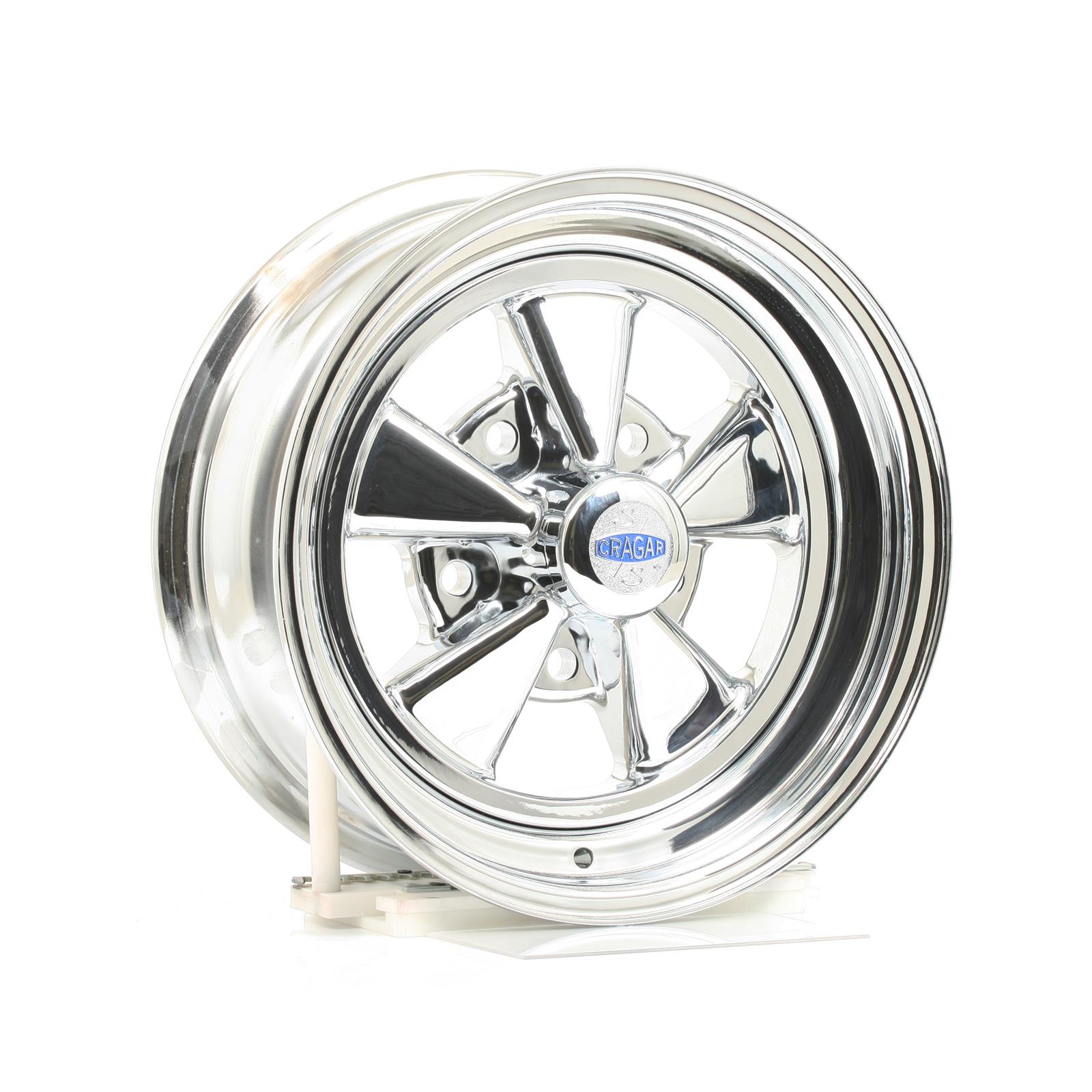 Cragar 1526270402B Cragar 08/61 S/S Super Sport Chrome Wheels