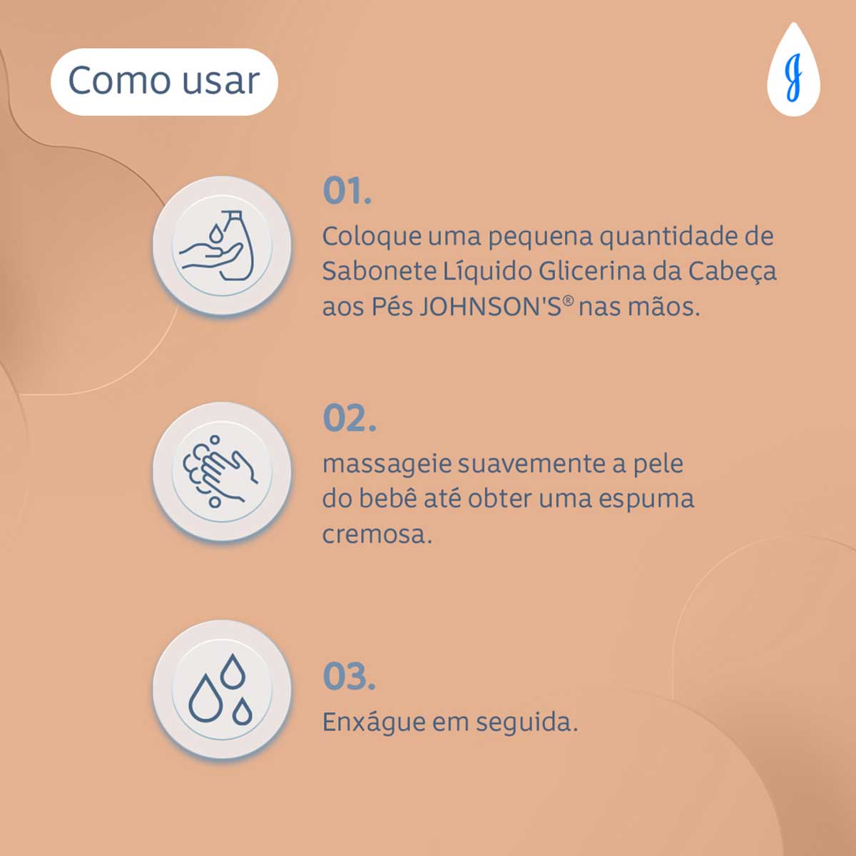 Sabonete Liquido de Glicerina Johnson's - 750ml