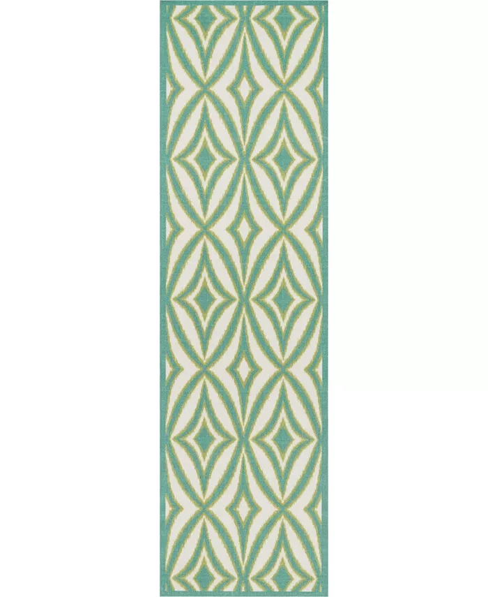 Long Street Looms Shady Brights SHA19 Jade 2'3