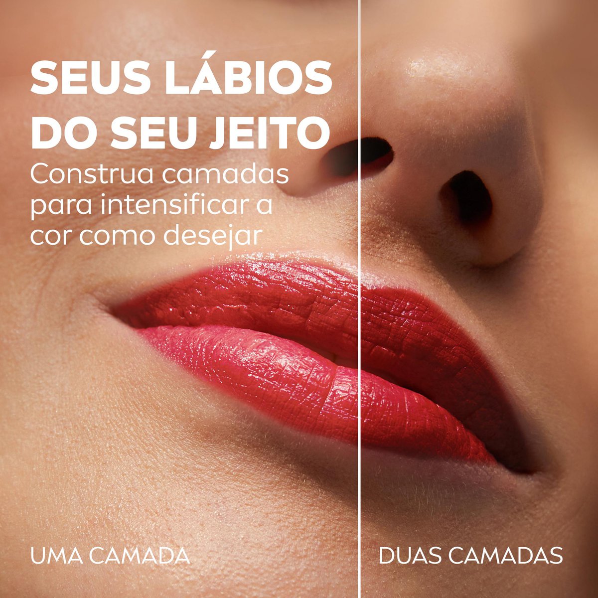 Hidratante Labial NIVEA Hidra Color Vermelho 4,8g