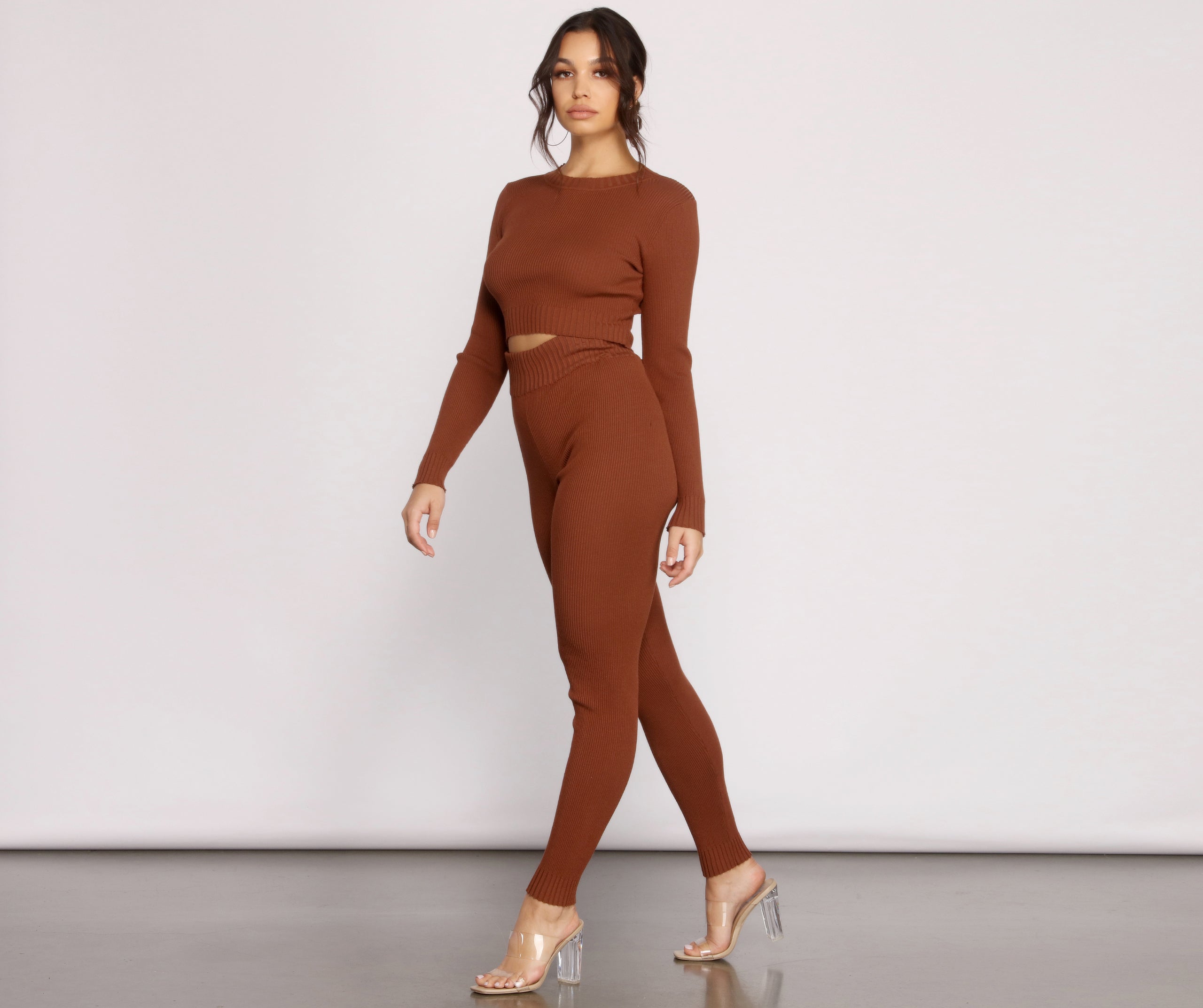 Cuddle Up Cozy Crop Top