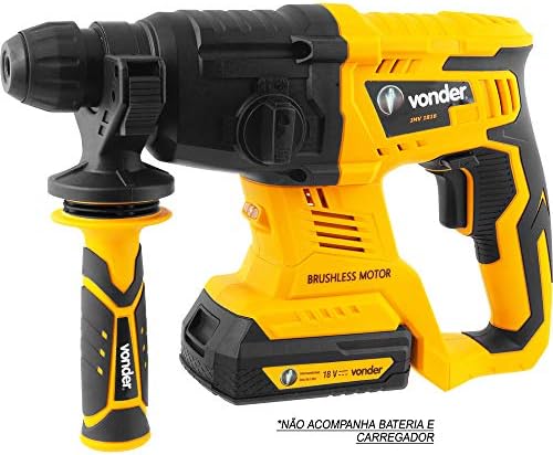 Vonder, Martelete Perfurador E Rompedor, Bateria Intercambi ̈¢vel De 18 V, Sem Bateria E Sem Carregador, Imv 1816.