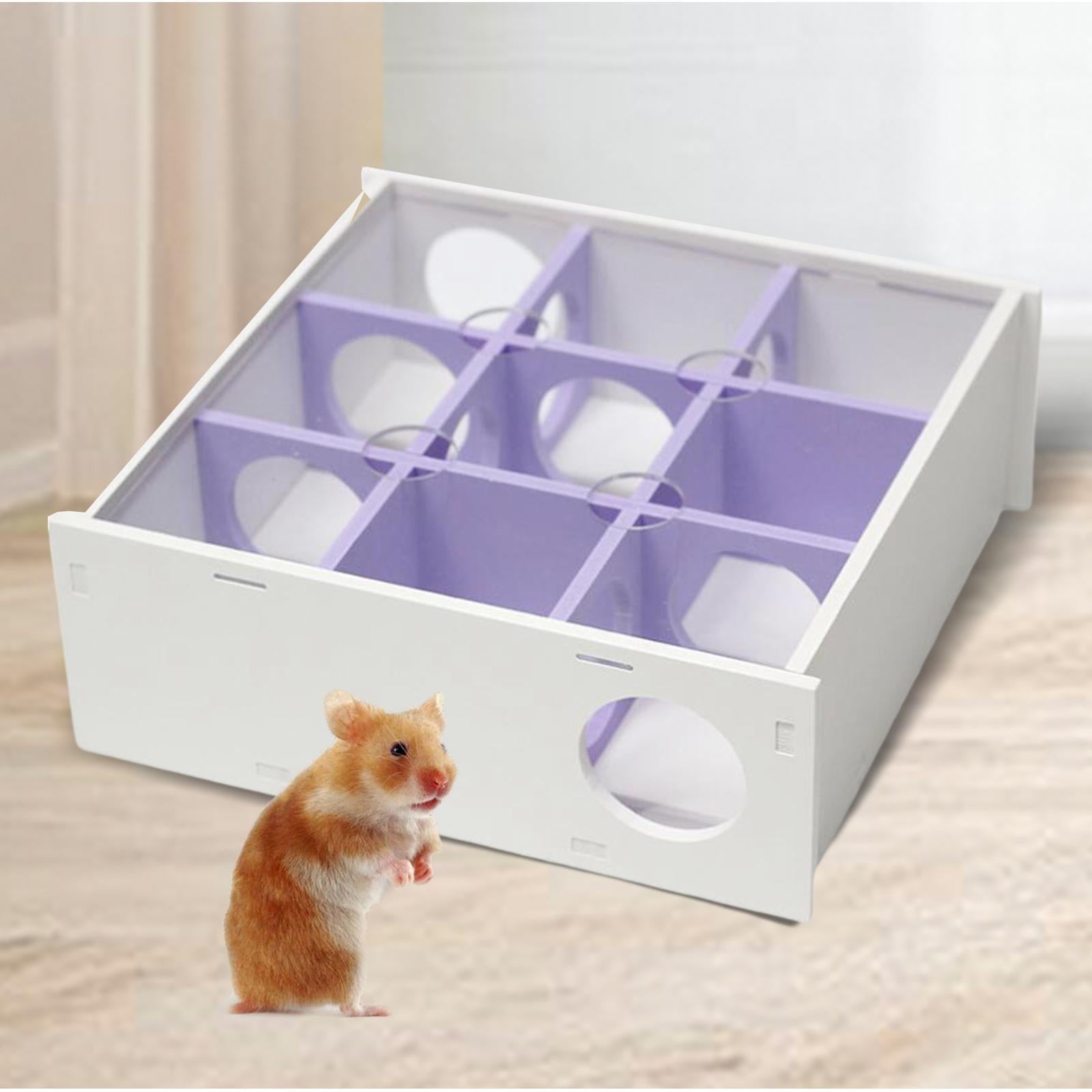 Pet Hamster Maze Tunnel Labyrinth Puzzle Toy for Small Animals Dwarf Hamster
