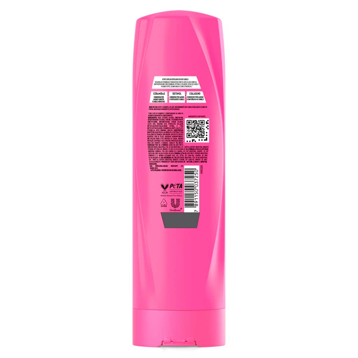 Condicionador Seda Ceramidas Infusao Ativa Retinol e Colageno 325ml