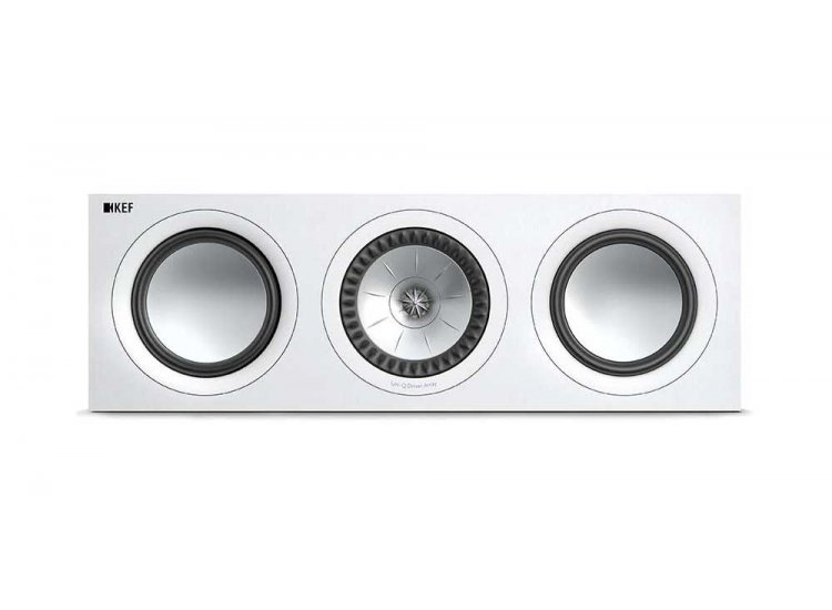 KEF Q650c Satin White 2.5-Way Center Channel Speaker (Each)