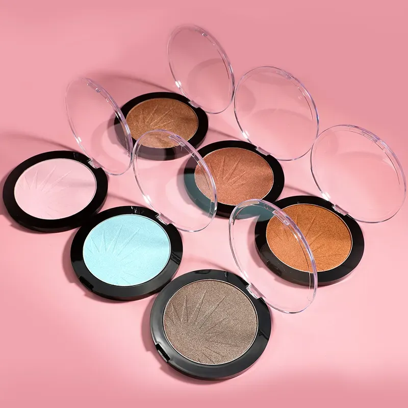12 Shades Highlighter Powder Makeup Private Label Makeup